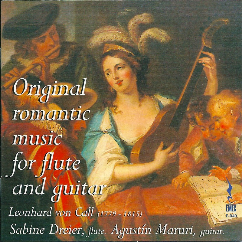 Romantic music for flute and guitar